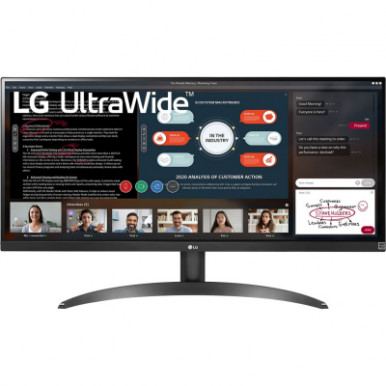 Монитор LCD 29" LG 29WP500-B 2xHDMI, Audio, IPS, 2560x1080, sRGB99%, FreeSync, HDR10-11-изображение