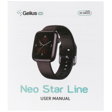 Смарт-годинник Gelius Pro GP-SW002 (Neo Star Line) Blue-24-зображення
