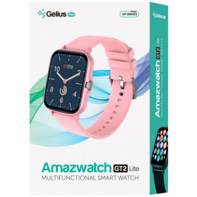Смарт-годинник Gelius Pro GP-SW003 (Amazwatch GT2 Lite) Pink-29-зображення