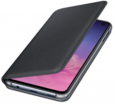 Чехол Samsung S10e/EF-NG970PBEGRU - LED View Cover Black-7-изображение