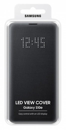 Чехол Samsung S10e/EF-NG970PBEGRU - LED View Cover Black-9-изображение