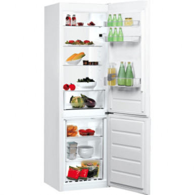 Холодильник з нижн. мороз. камерою Indesit LI8S1EW, 187х66х60см, 2 дв., Х- 213л, М- 90л, A+, ST, Білий-3-зображення