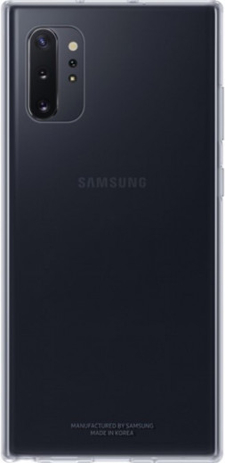 Чехол Samsung Note10+/EF-QN975TTEGRU - Clear Cover Transparent-5-изображение