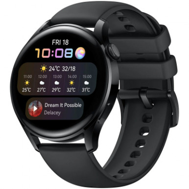 Смарт-годинник Huawei Watch 3 Black (55026820)-11-зображення