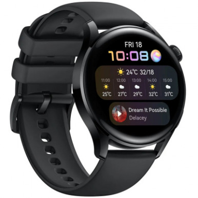 Смарт-годинник Huawei Watch 3 Black (55026820)-15-зображення