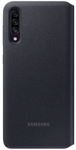 Чехол Samsung A30s/EF-WA307PBEGRU - Wallet Cover Black-6-изображение