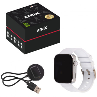 Смарт-годинник Atrix X40 Pulse and Tonometer Silver Aluminum (swatxx40sa)-7-зображення