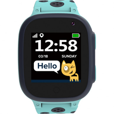 Смарт-часы Canyon CNE-KW34BL Kids smartwatch Sandy, Blue (CNE-KW34BL)-6-изображение