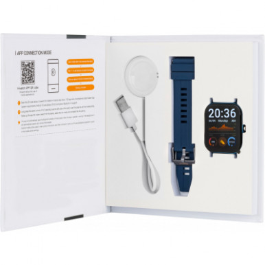 Смарт-часы Amico GO FUN Pulseoximeter and Tonometer blue (850473)-7-изображение