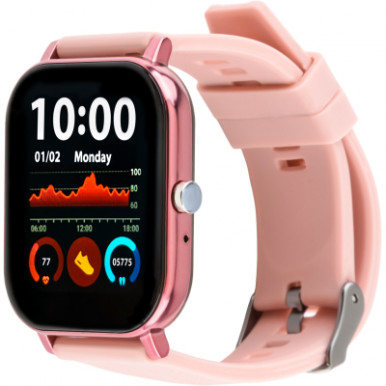 Смарт-часы Amico GO FUN Pulseoximeter and Tonometer pink (850475)-4-изображение