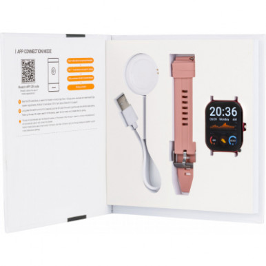 Смарт-часы Amico GO FUN Pulseoximeter and Tonometer pink (850475)-7-изображение