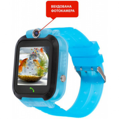 Смарт-часы Amigo GO007 FLEXI GPS Blue-9-изображение