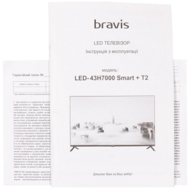 Телевизор Bravis LED-43H7000 Smart + T2-13-изображение