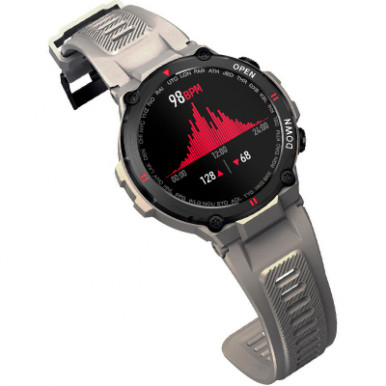 Смарт-годинник Gelius GP-SW008 (G-WATCH) Bluetooth Call (IPX7) Desert Grey (GP-SW008 (G-WATCH) Desert Grey)-6-зображення