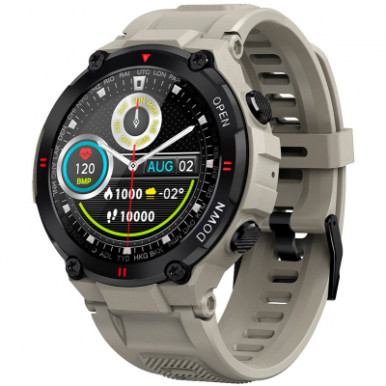 Смарт-часы Gelius GP-SW008 (G-WATCH) Bluetooth Call (IPX7) Desert Grey (GP-SW008 (G-WATCH) Desert Grey)-9-изображение