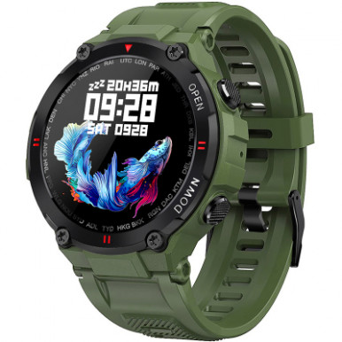 Смарт-часы Gelius GP-SW008 (G-WATCH) Bluetooth Call (IPX7) Navy Green (GP-SW008 (G-WATCH) Navy Green)-5-изображение