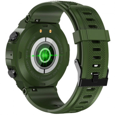 Смарт-годинник Gelius GP-SW008 (G-WATCH) Bluetooth Call (IPX7) Navy Green (GP-SW008 (G-WATCH) Navy Green)-7-зображення