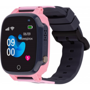 Смарт-часы Amigo GO008 MILKY GPS WIFI Pink (873293)-8-изображение