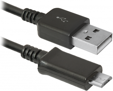 Кабель Defender USB08-03H USB 2.0 AM-MicroBM 1.0m, пакет (87473)-4-изображение