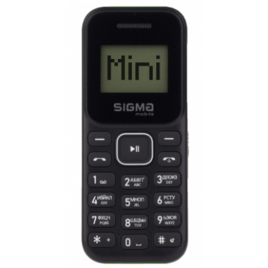 Мобільний телефон Sigma X-style 14 MINI Black-Green (4827798120729)-12-зображення