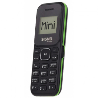 Мобільний телефон Sigma X-style 14 MINI Black-Green (4827798120729)-6-зображення