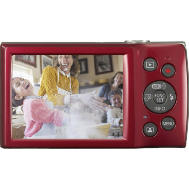 Цифровой фотоаппарат Canon IXUS 185 Red (1809C008)-10-изображение