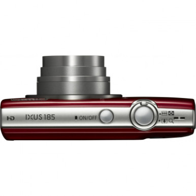 Цифровий фотоапарат Canon IXUS 185 Red (1809C008)-12-зображення