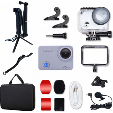 Екшн-камера AirOn ProCam 7 Touch Streamer Kit 15 in 1 (4822356754797)-7-зображення