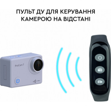 Экшн-камера AirOn ProCam 7 Touch Streamer Kit 15 in 1 (4822356754797)-9-изображение