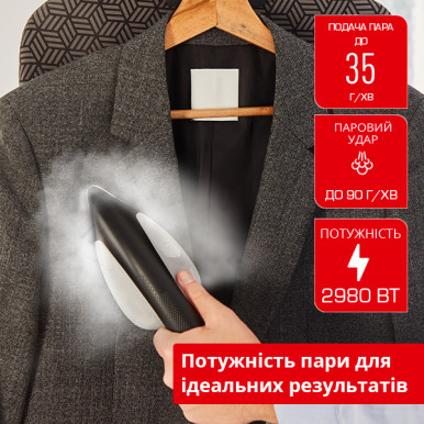 Відпарювач вертикальний Tefal QT1510E0-56-изображение