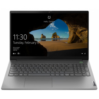 Ноутбук Lenovo ThinkBook 15 15.6FHD IPS AG/Intel i3-1115G4/16/256F/int/W10P/Grey-8-зображення
