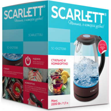 Электрочайник Scarlett SC-EK27G98-15-изображение