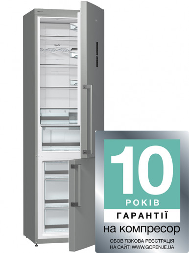 Холодильник Gorenje NRK 6203 TX (HZF3769E)-8-изображение