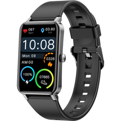 Смарт-годинник Globex Smart Watch Fit (Black)-8-зображення