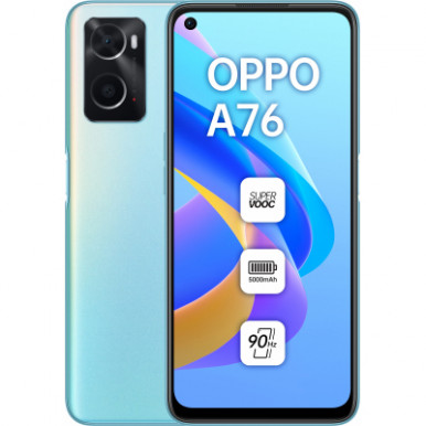 Смартфон Oppo A76 4/128GB Glowing Blue (OFCPH2375_BLUE)-11-зображення