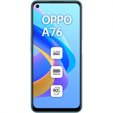Смартфон Oppo A76 4/128GB Glowing Blue (OFCPH2375_BLUE)-14-зображення