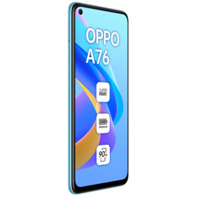 Смартфон Oppo A76 4/128GB Glowing Blue (OFCPH2375_BLUE)-16-зображення