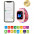 Смарт-годинник AmiGo GO004 Splashproof Camera+LED Pink-5-зображення