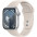 Apple Watch Series 9 GPS 41mm Silver Aluminium Case with Storm Blue Sport Band - S/M (MR903QP/A)-0-зображення