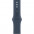 Apple Watch Series 9 GPS 41mm Silver Aluminium Case with Storm Blue Sport Band - M/L (MR913QP/A)-2-изображение