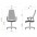 Офисное кресло Аклас Тета CH PR Серое (12222)-5-изображение