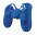 Силіконовий чохол Trust GXT 744B Rubber Skin для геймаду PlayStation BLUE-0-зображення