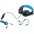 Наушники Gemix W-360 black-blue-4-изображение