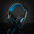 Наушники Gemix W-360 black-blue-9-изображение
