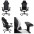 Игровое кресло 2E GAMING GC24 Black/White-0-изображение