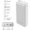 УМБ ColorWay Power Bank 20 000 mAh Slim (USB QC3.0 + USB-C PD 20W) White-11-зображення