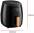 Мультипіч Russell Hobbs SatisFry Air Large, 1650Вт, чаша-5л, сенсорне керув., алюміній/пластик, чорно-мідний-5-зображення
