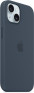 Чехол для Apple iPhone 15 Silicone Case with MagSafe Storm Blue-3-изображение
