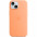 Чехол для Apple iPhone 15 Silicone Case with MagSafe Orange Sorbet-1-изображение