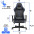 Кресло игровое Xtrike ME Advanced Gaming Chair GC-909 Black/Blue (GC-909BU)-6-изображение